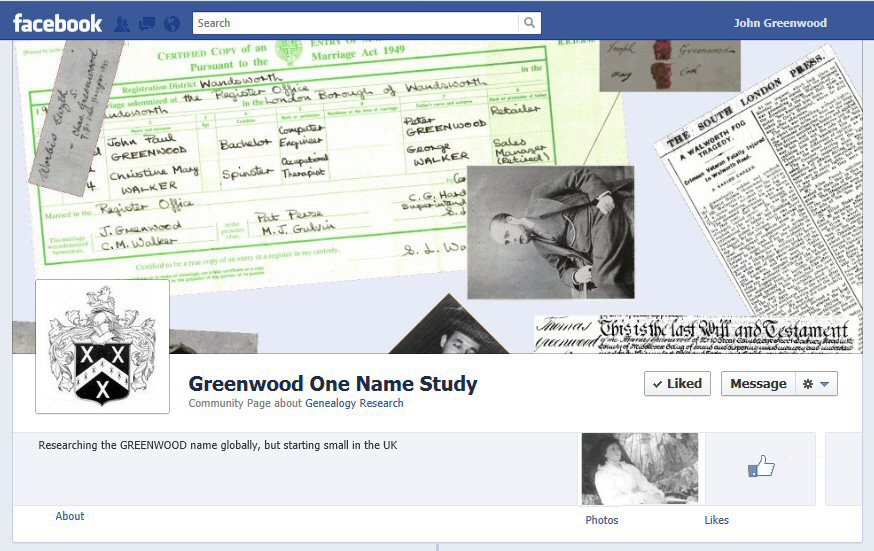 Facebook Page